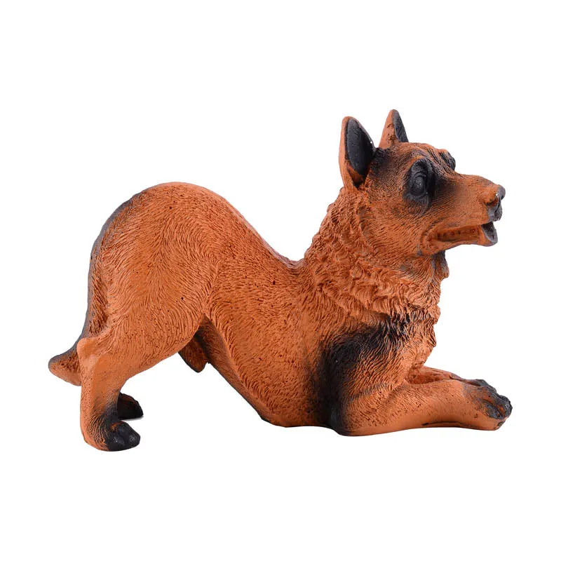 Bark & Bow Painted Polyresin Show Piece - Brown media 3