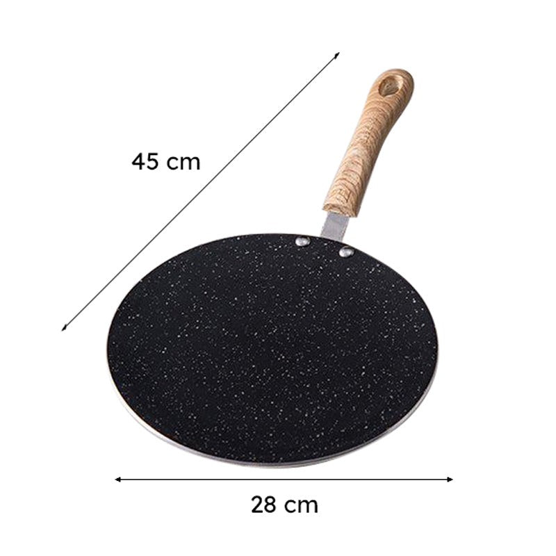Bergner Bellini Plus Aura Non Stick Concave Roti Tawa - 28 CM media 8