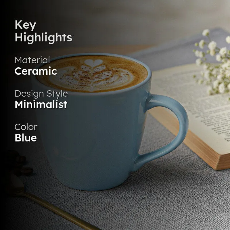 Karvaa Ceramic Coffee Mug (Arctic Blue) - 350 mL media 2