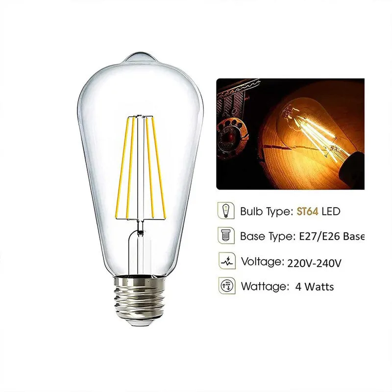 Minimal Glass 4W Bulb - Set of Four media 7