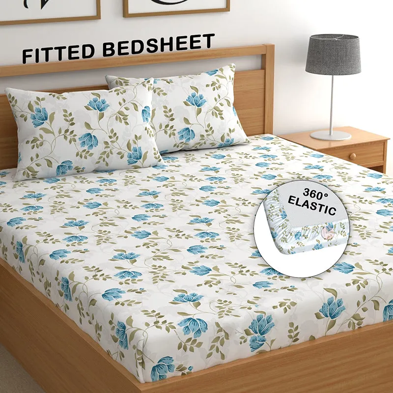 Annette Fitted Microfiber Microfiber Bedsheet - 150 GSM media 3
