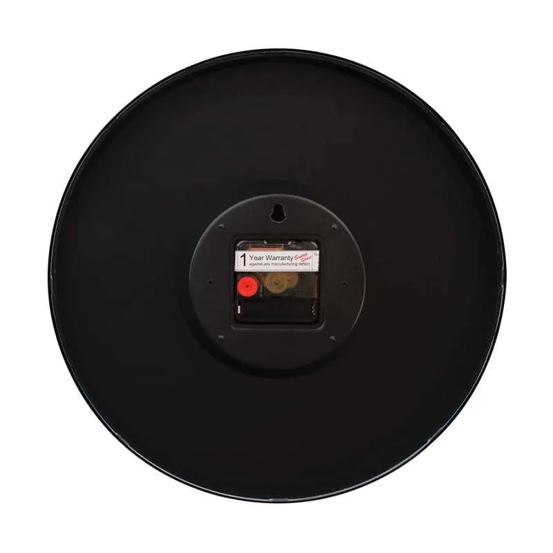Elementary Wall Clock - Azure media 4