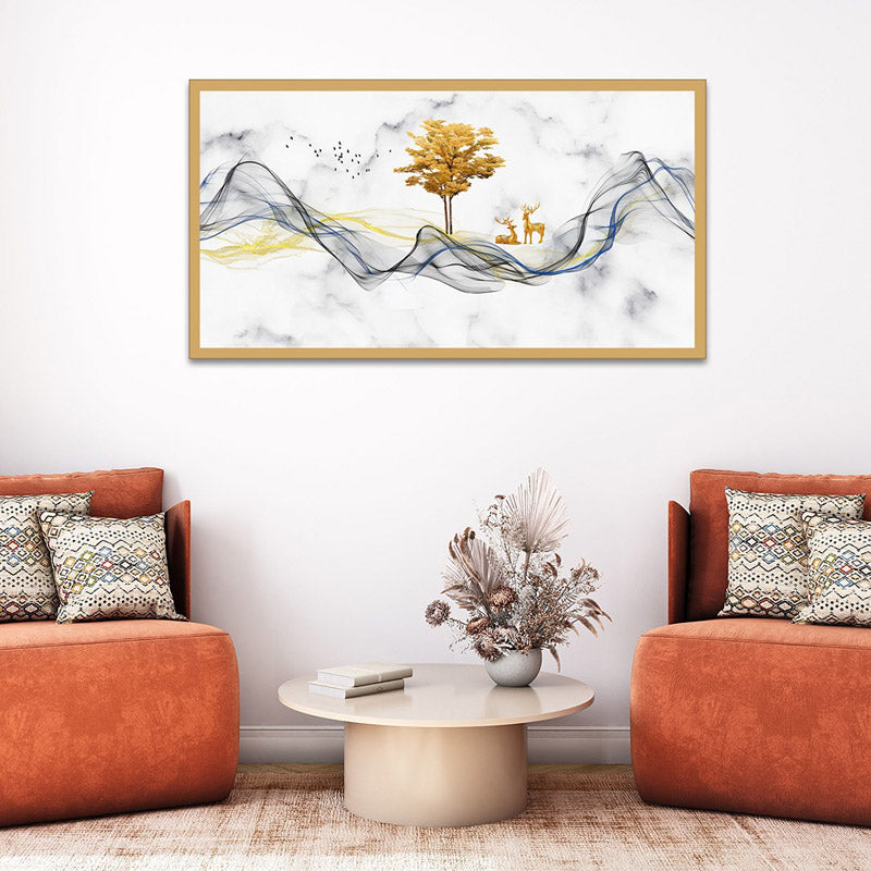 Skye Abstract Canvas Wall Painting