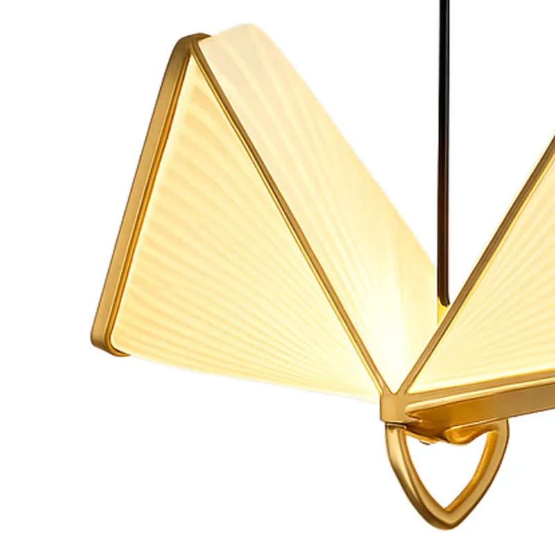 Luxe Wings Metal Cluster Ceiling Lamp media 5