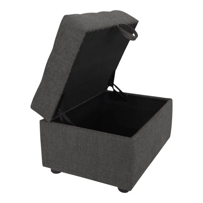 Virexo Comza Ottoman - Grey media 6