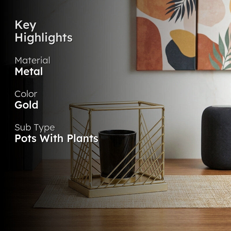 Jadeo Metal Planter media 2