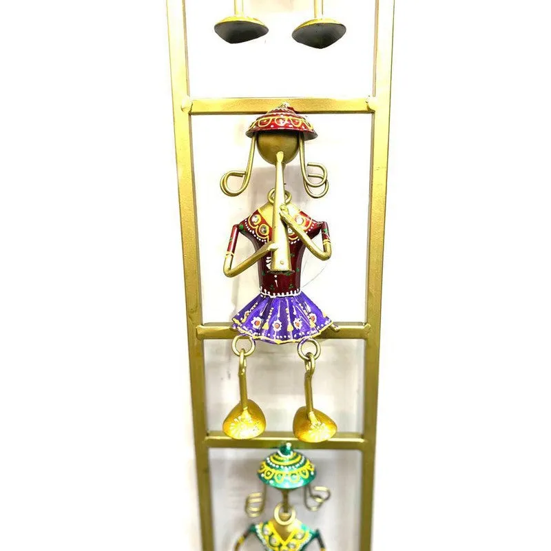 Musician Ladies Ladder Iron Wall Accents media 5