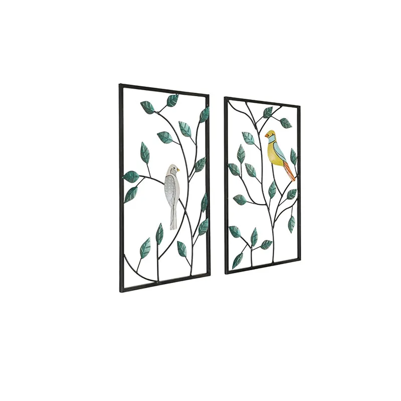 Aviary Metal Wall Accent - Set Of Two media 4
