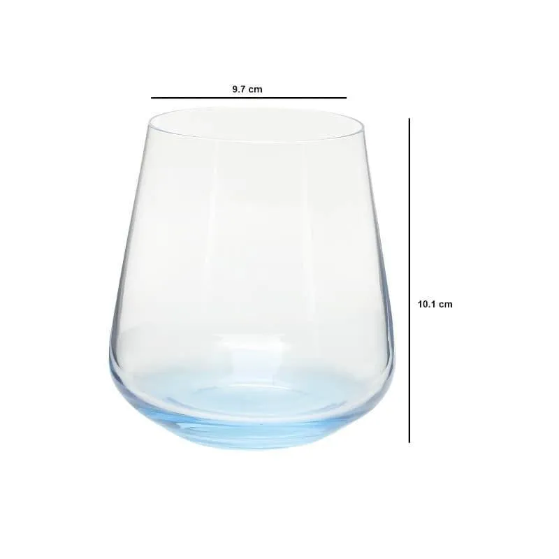 Jasper Transparent Crystal Whiskey Glass (400 mL Each) - Set Of Six media 8