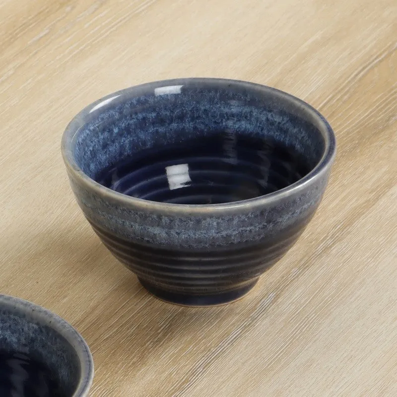 Vivre Snack Bowls (Blue,200 mL Each) - Set Of Six media 3