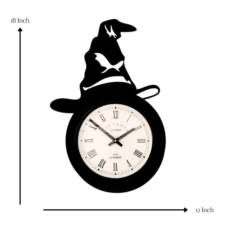 Rider Steel Analog Wall Clock - Black media 7