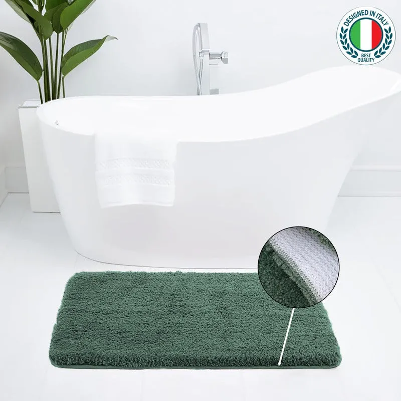 BathEase Anti Skid Bath Mats - Green media 4
