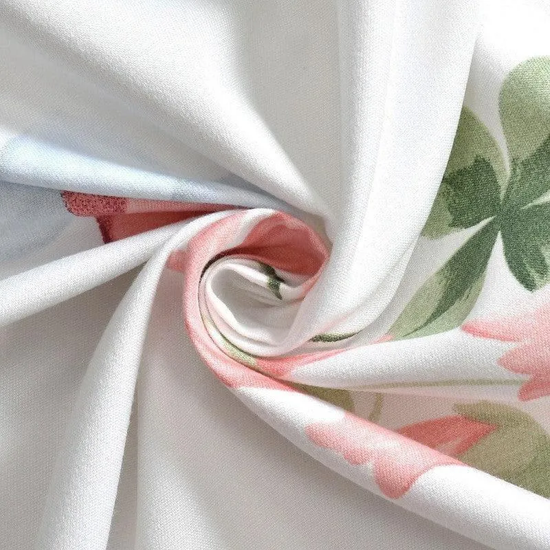 Maribou Floral Microfiber Bedsheet Old - 130 GSM media 5