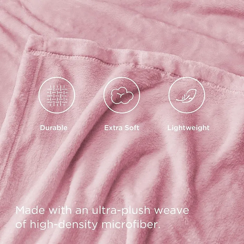 MonoPure Polyster Comforter (Pink) - 180 GSM media 11