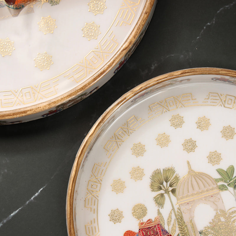 Royal Parades Round Serving Tray - Set Of Two media 4
