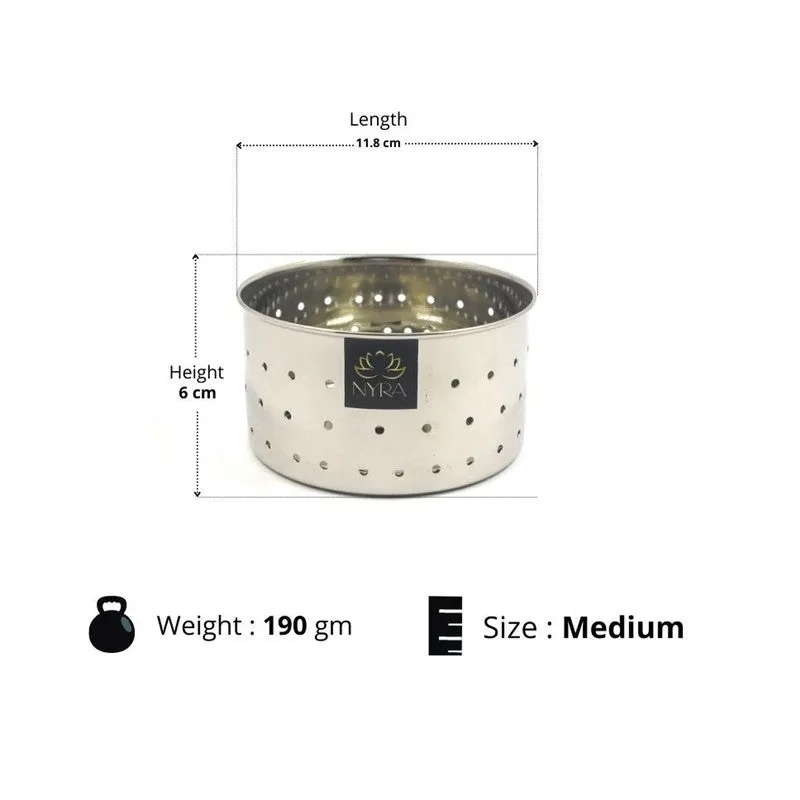 Crest Silver Stainless Steel Paneer Maker Mould - 300 ML media 9