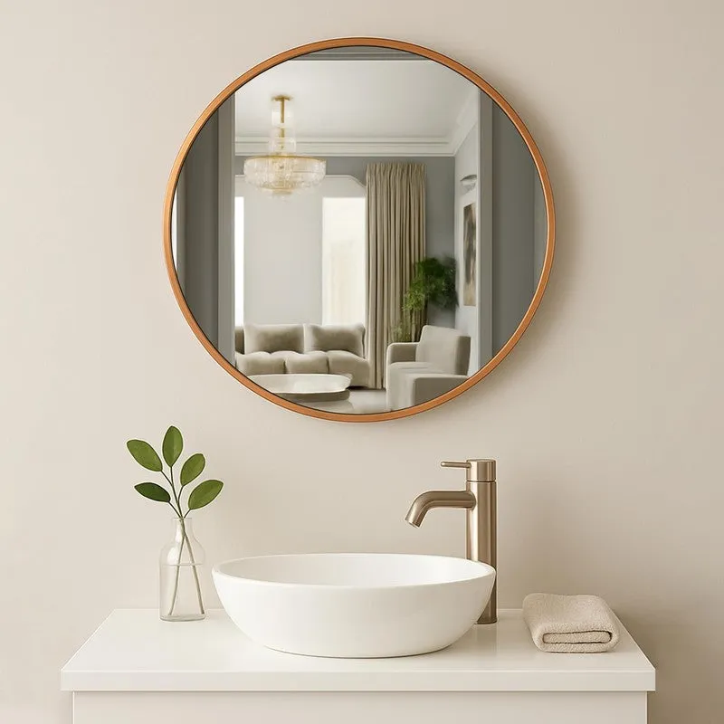 Reflekt Wall Mirror With Aluminium Frame media 1
