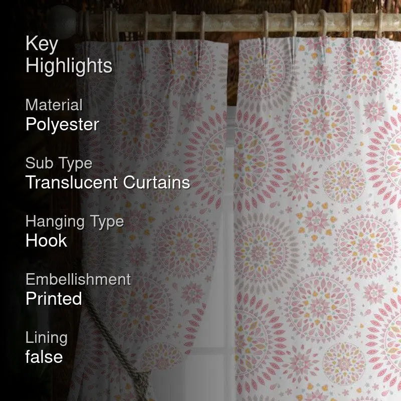 Mandala Triple Pinch Pleat Medium Width Curtain media 2