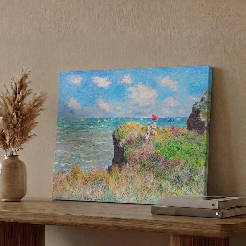 Cliff Tales Canvas Wall Painting