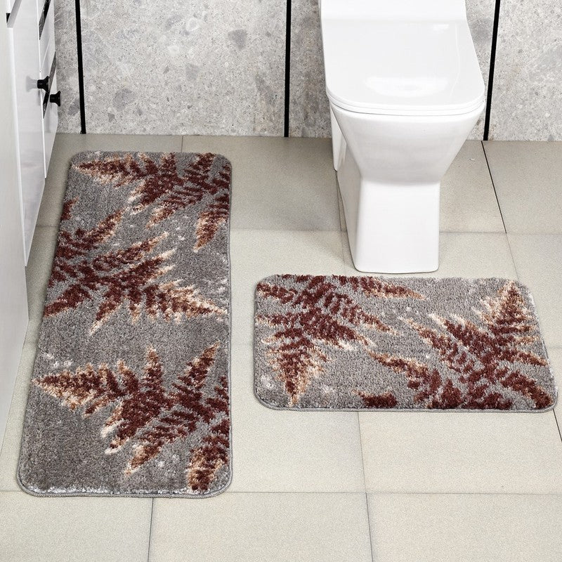 LeafHarmony Microfiber Bath Mats - Set of Two