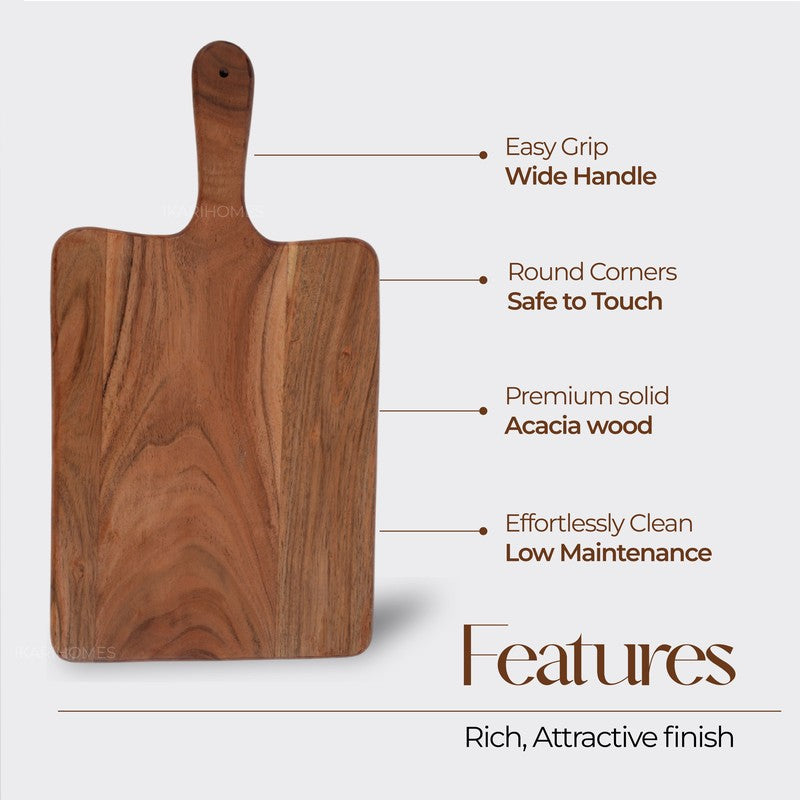 Orlav Boho Acacia Wood Chopping Board media 8