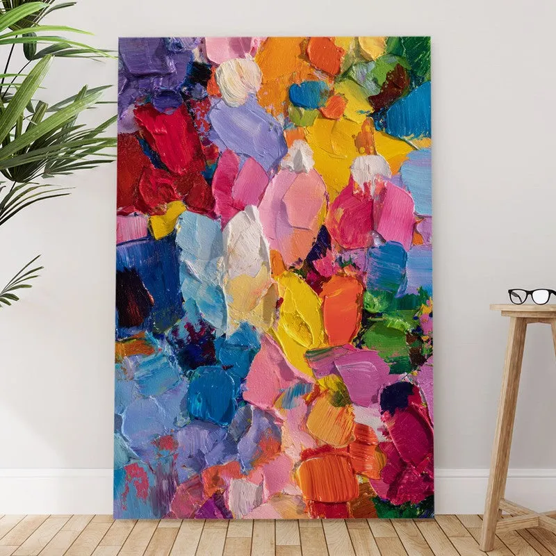 Prism Riot Abstract Canvas Wall Art media 6