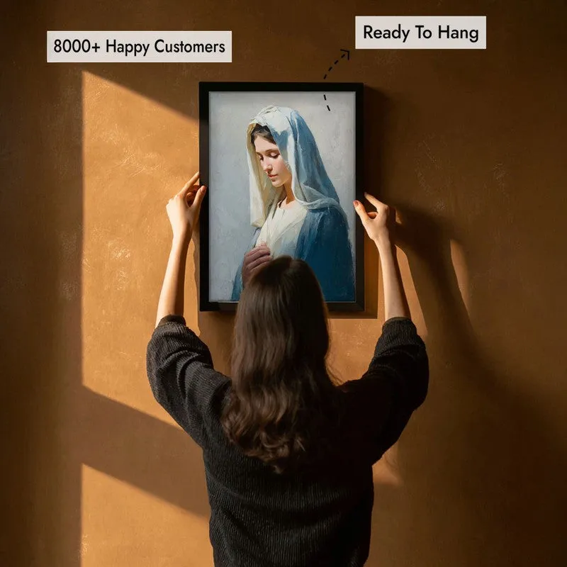 Grace in Devotion II Archival Paper Wall Painting With Black Frame media 5