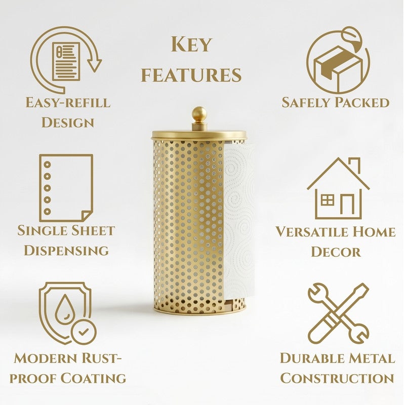 Form & Trunk Tissue Holder - Gold media 6