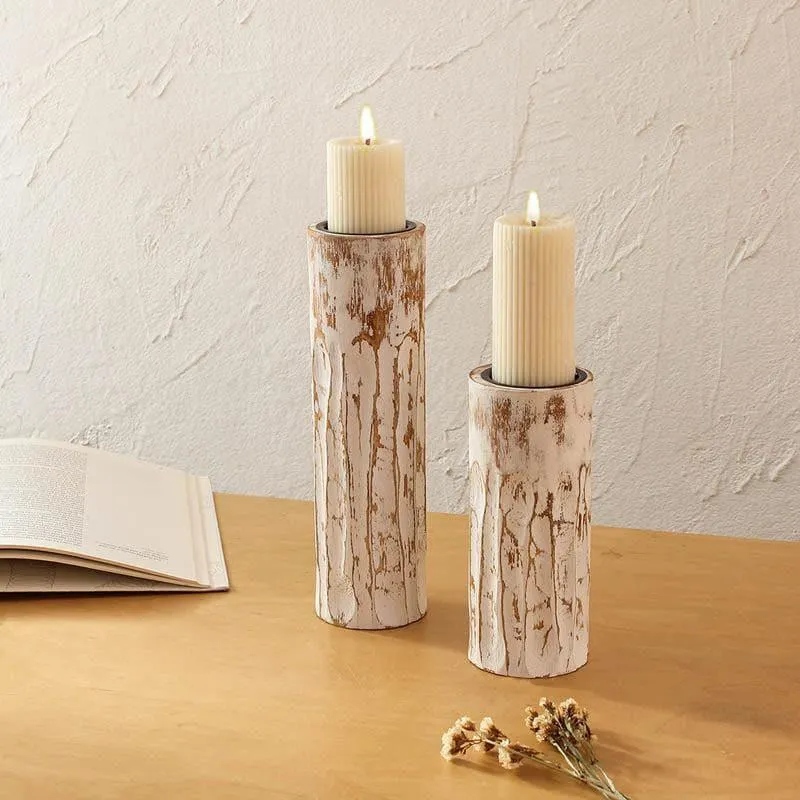 Saltoro Candle Stand - Set Of Two media 1