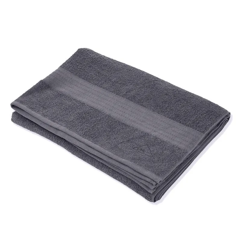 Monte Carlo Dry Nest Pure Cotton Bath Towel - Grey media 4