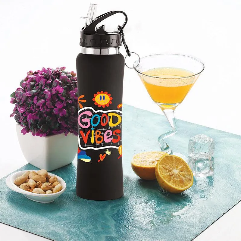Good Vibes Sipper Water Bottle - 750 mL media 3