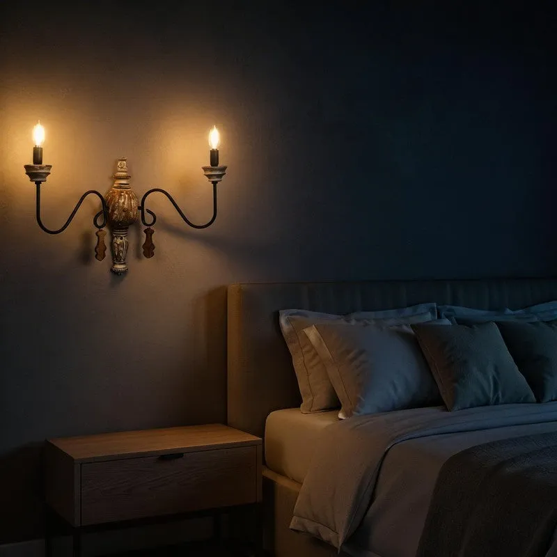 Caleira Duo Iron Wall Lamp media 4