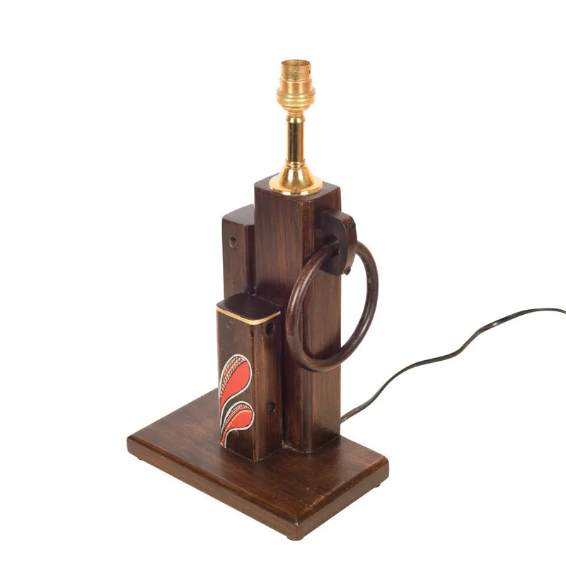 Khawlah Wooden Table Lamp - Multicolor media 6