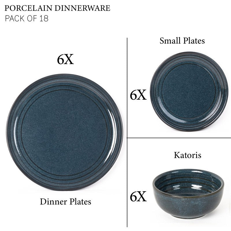 Estia Dining Set (Spanish Blue) - 18 Piece Set media 6