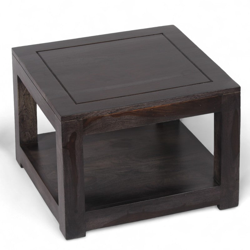 Frixon Sheesham Wooden Center Table - Taupe media 3