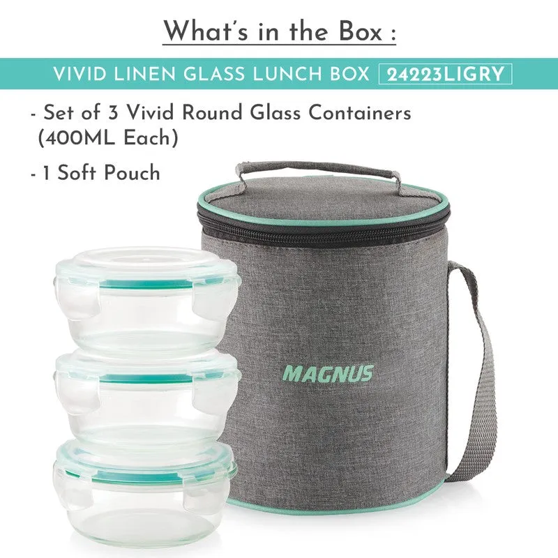 Velrix Daily Lunch Box with Lunch Bag - Four Piece Set media 5