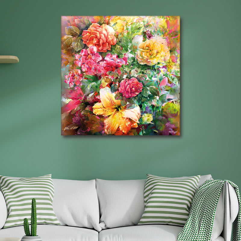 Painted Petal II Wall Painting