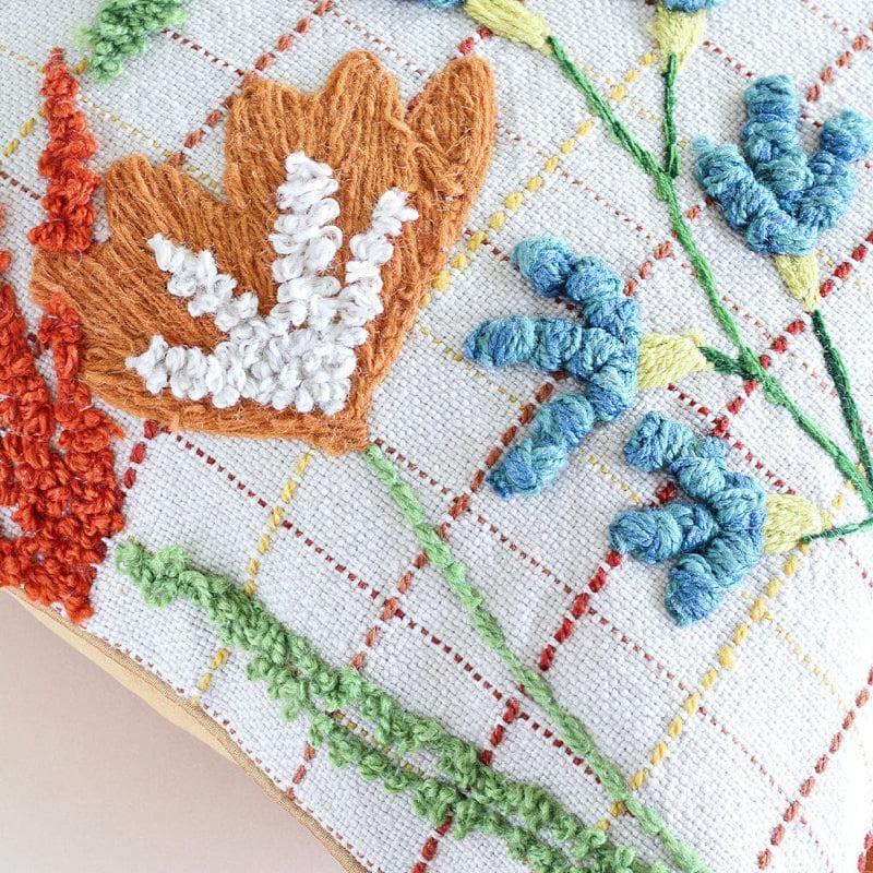 Ayleen Embroidered Cushion Cover media 3