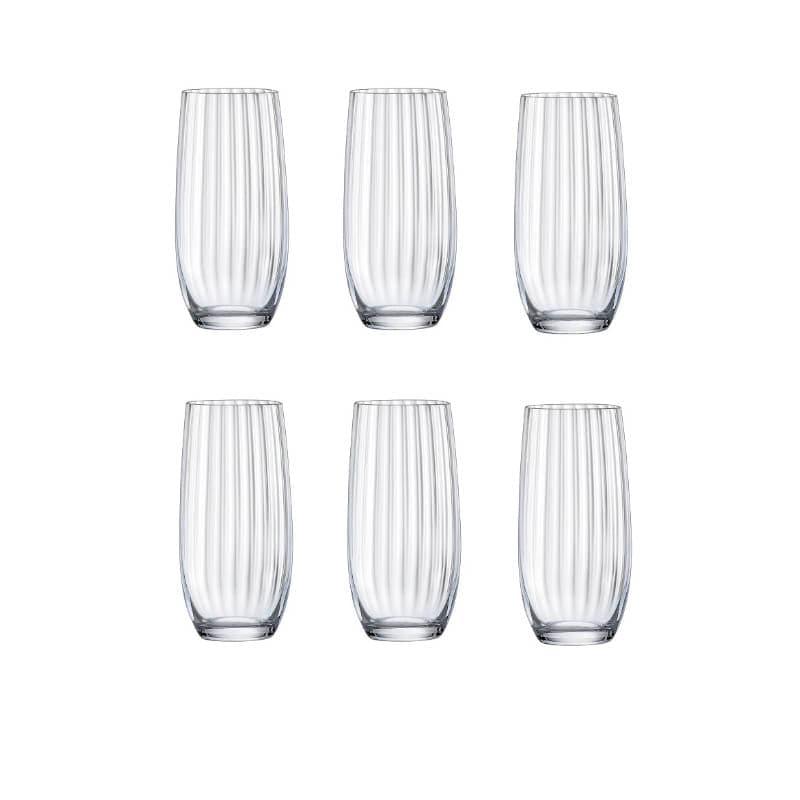 Arrow Bohemia Crystal Hi Ball Glass (350 ML) - Set Of Six media 3