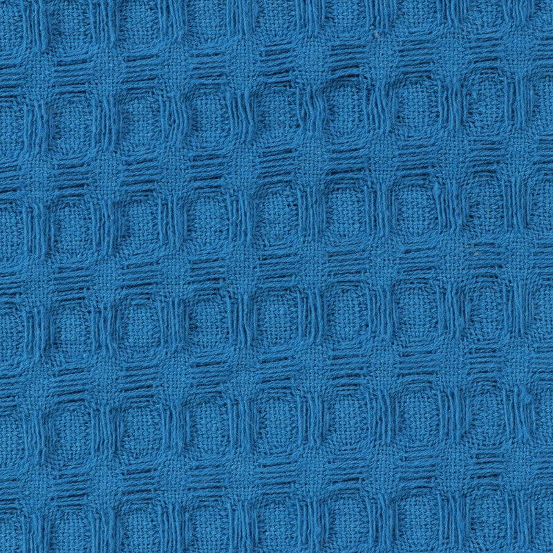 Axitra Wafel Weave Cotton Blanket - Blue media 7