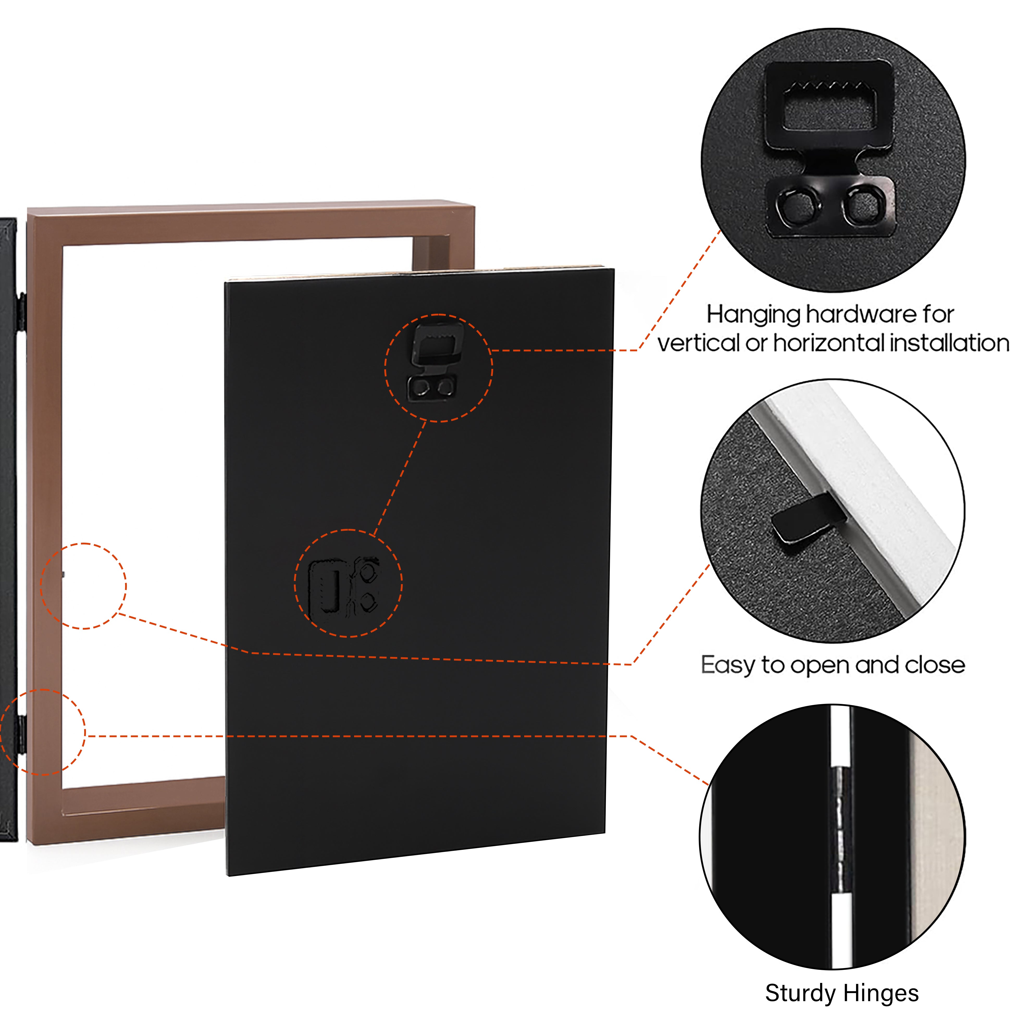 DesignoCraft MDF Shadow Box Photo Frame media 5