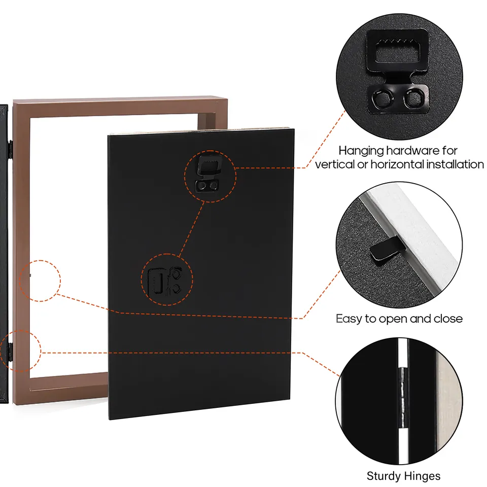 DesignoCraft MDF Shadow Box Photo Frame media 5