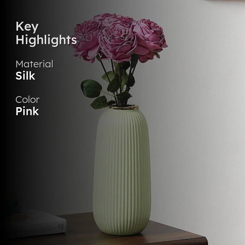Faux Dry Rose Stick - Purple media 2
