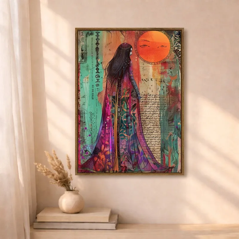 Femme Form Canvas Wall Art With Frame media 4
