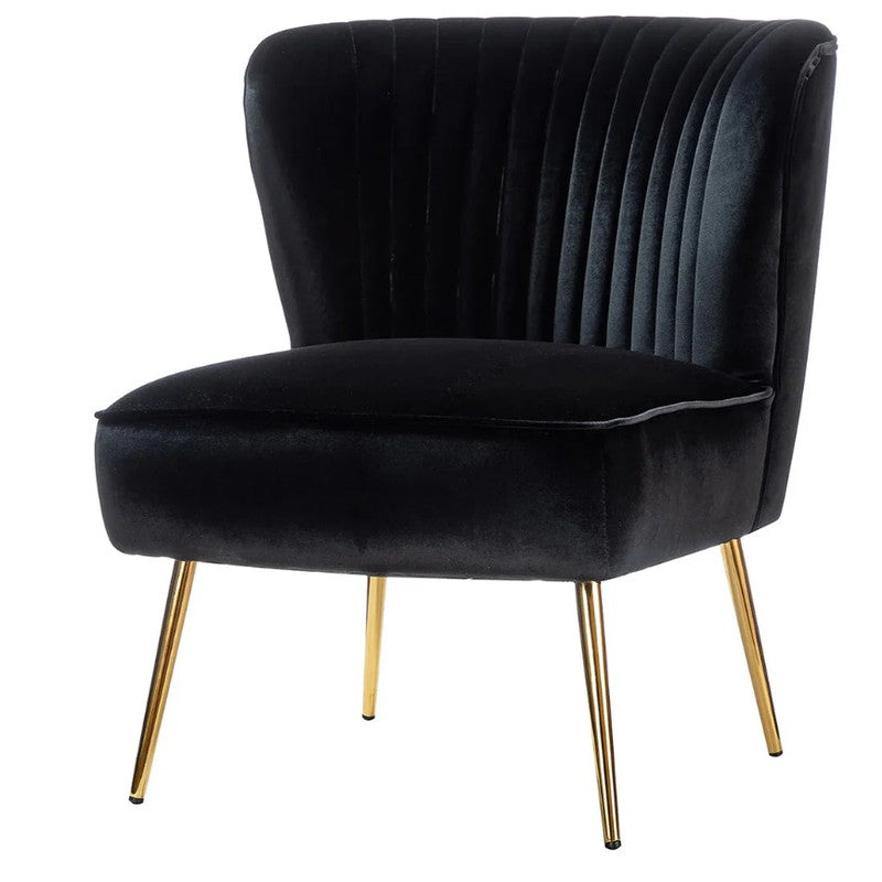 Noirvia Crest Accent Chair  Black media 5