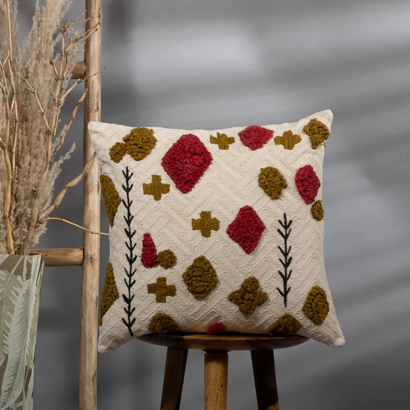 Twill Spell I Tufted Cushion Cover media 2