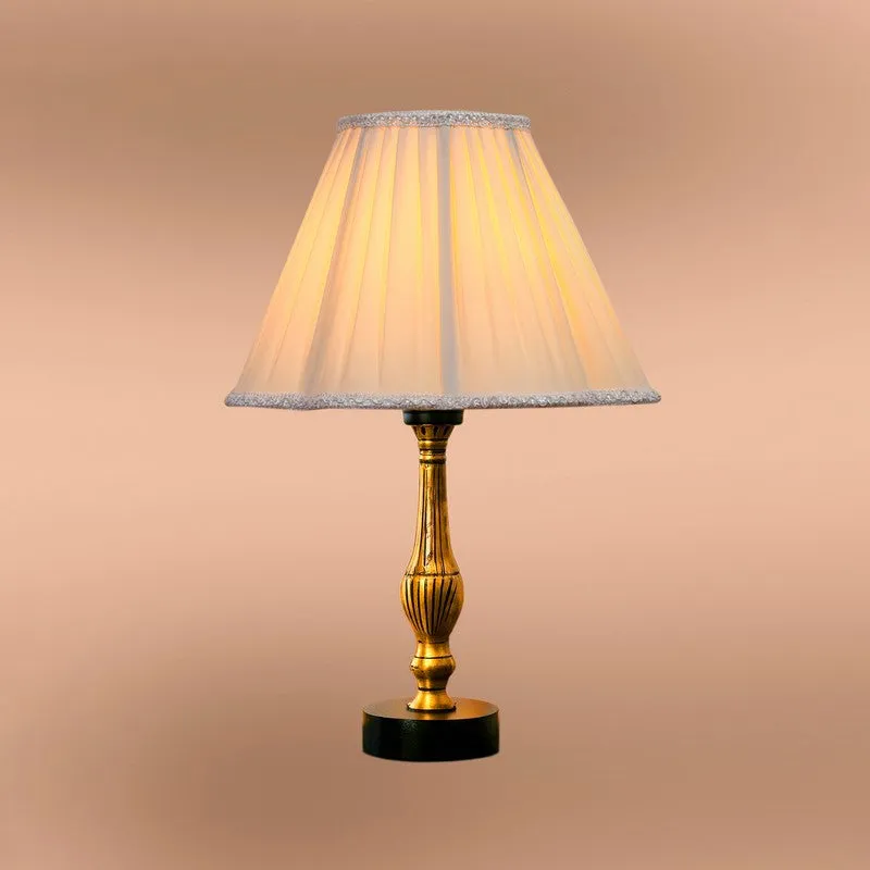 Aurelo Liro Wooden Table Lamp - OffWhite media 6