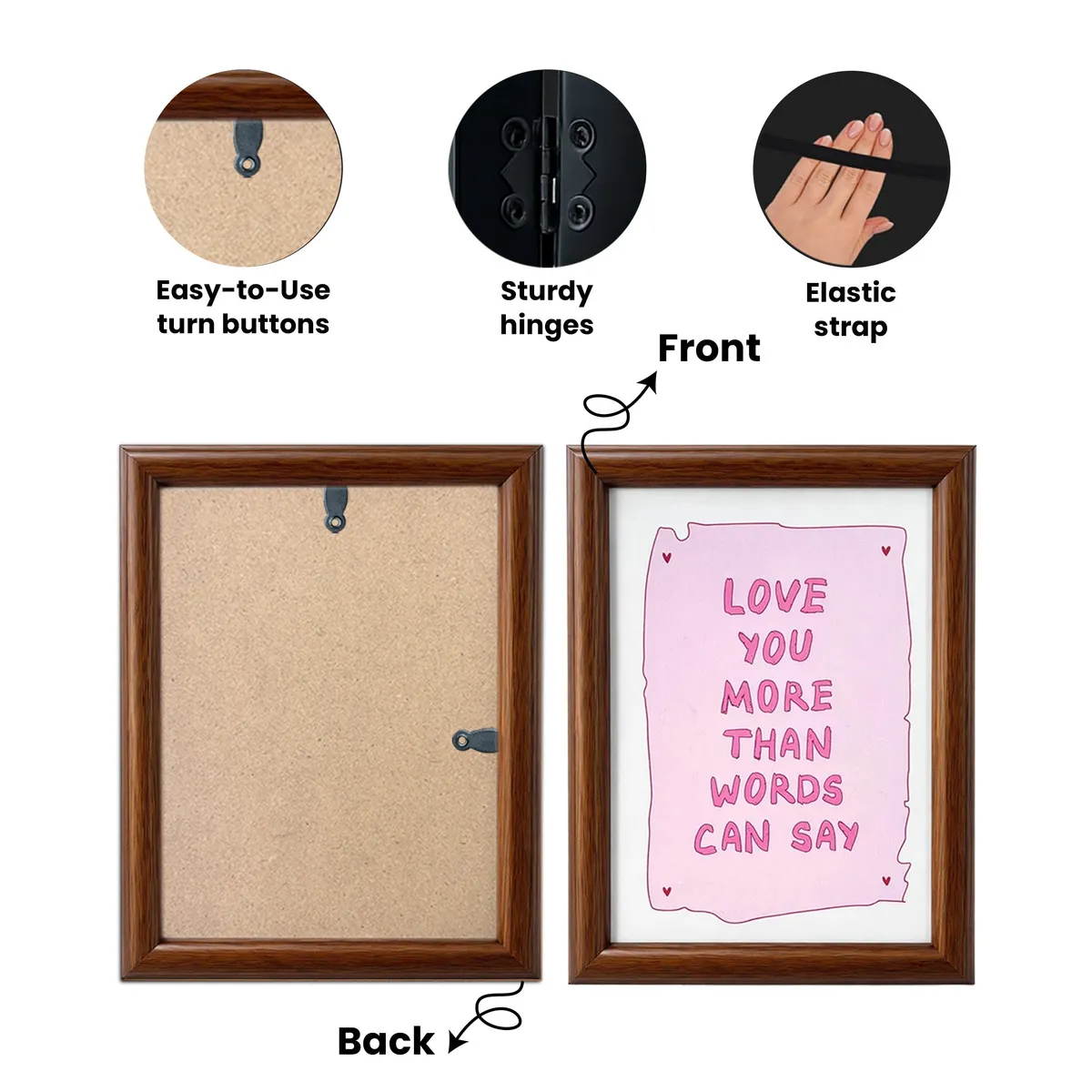 UrbanMuse MDF Photo Frame media 6