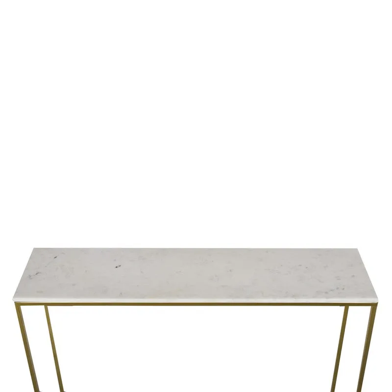 Elevate Metal & Marble Side Table (White) - Set Of Two media 5