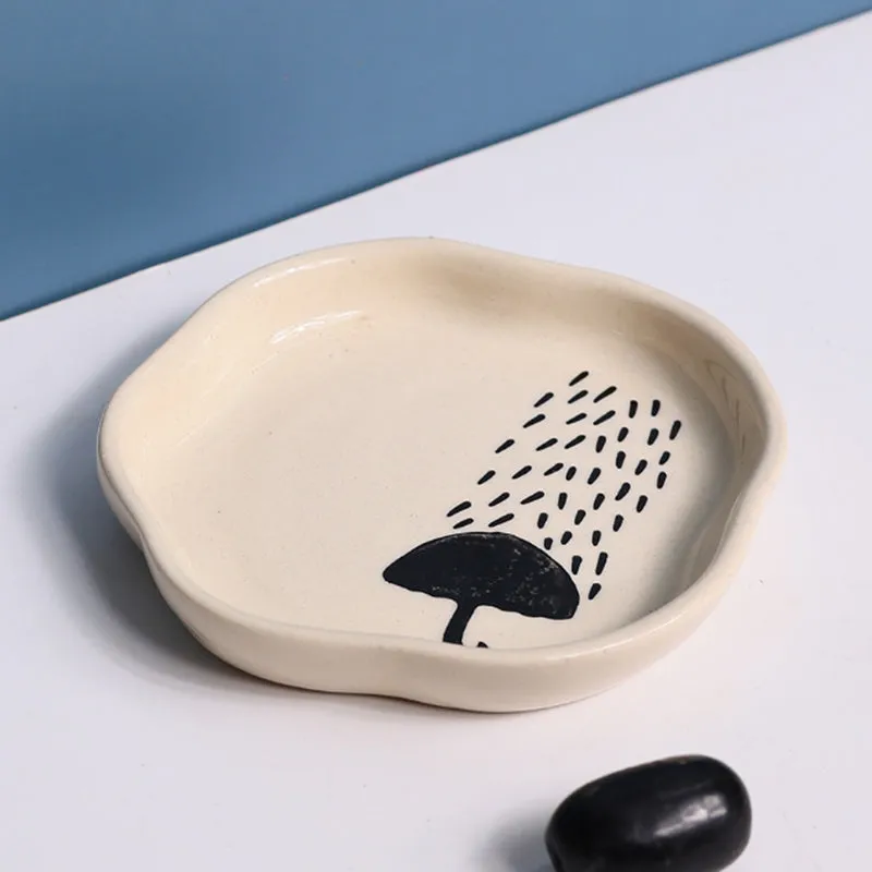 Rainy Shade Ceramic Quarter Plate media 1